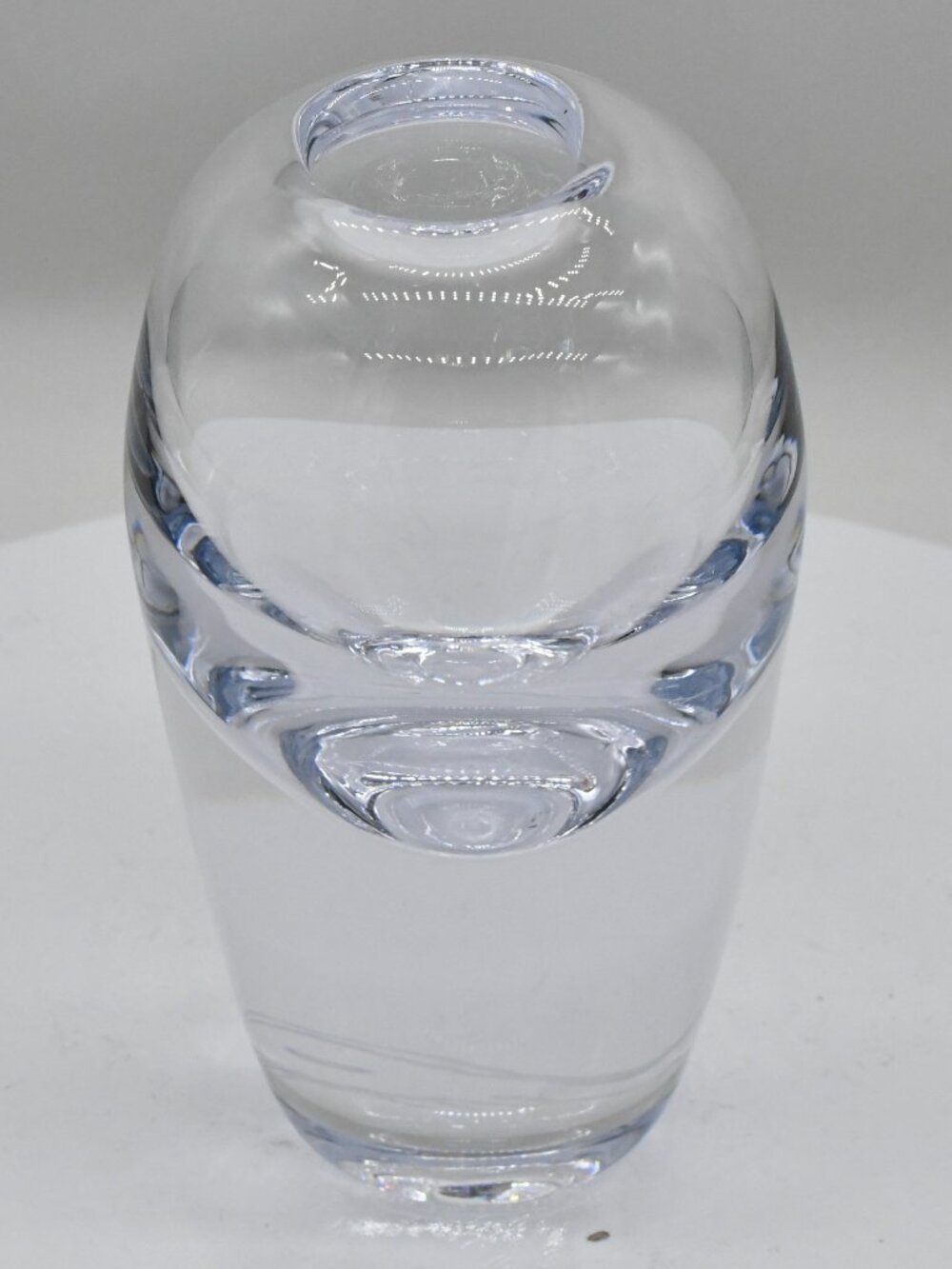 Vintage Simon Pearce Large/Tall Windham Oval Vase "Pure" Collection